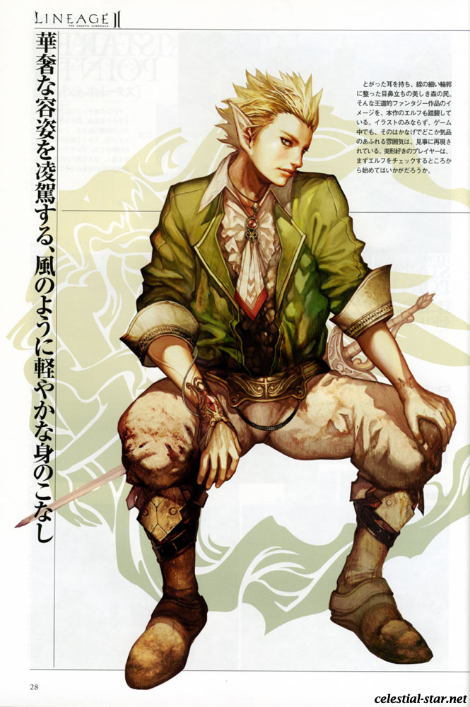 Lineage II The chaotic chronicle fan book image by NCsoft Corporation